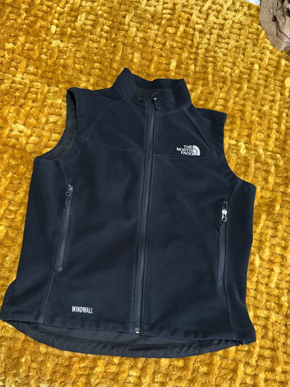 The North Face Black WindWall Fleece Vest